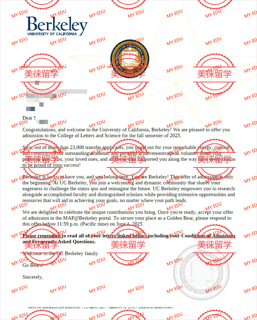 逆袭加州伯克利